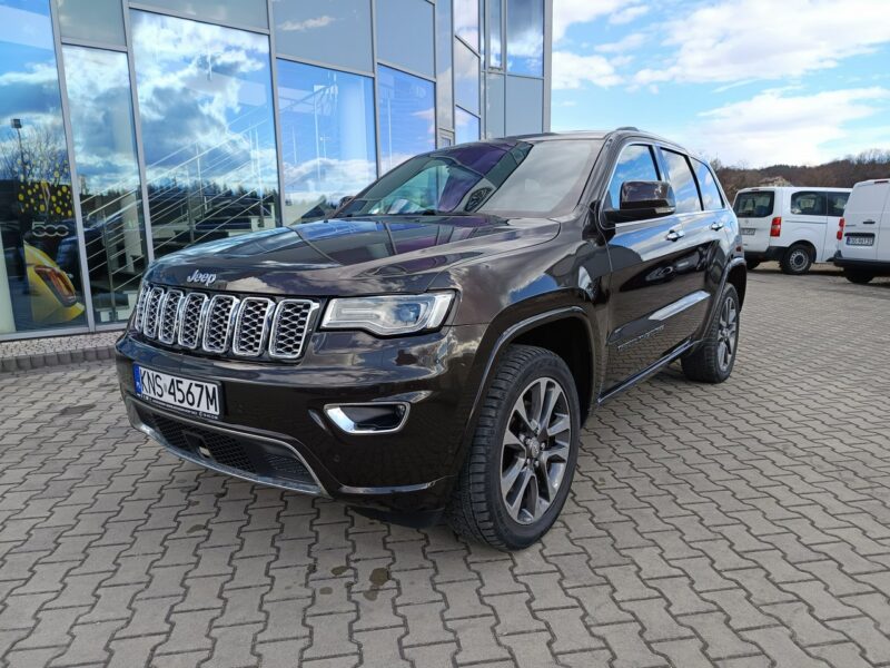 Jeep Grand Cherokee Overland 3.0 MultiJet 250KM AT8 4x4, Serwis, Faktura VAT23% IV (2010-)
