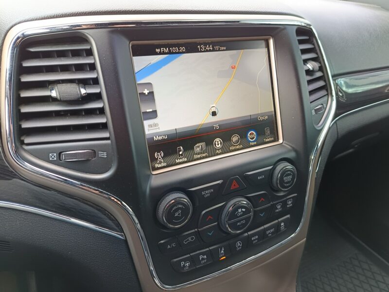 Jeep Grand Cherokee Overland 3.0 MultiJet 250KM AT8 4x4, Serwis, Faktura VAT23% IV (2010-)