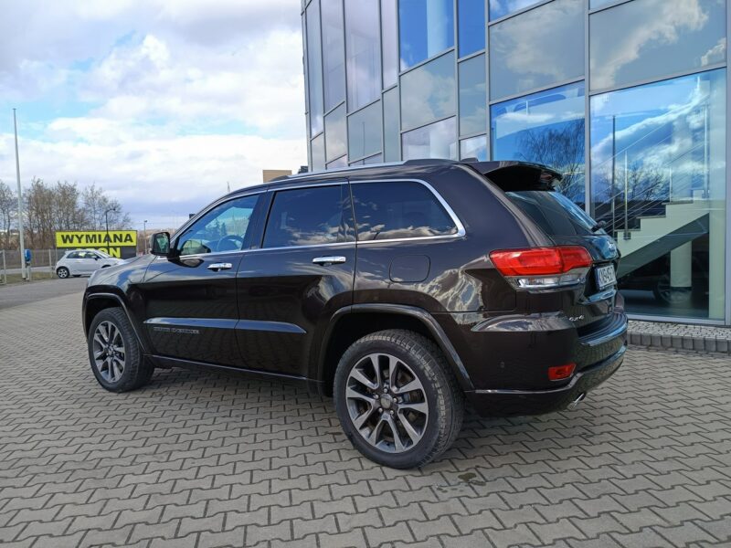 Jeep Grand Cherokee Overland 3.0 MultiJet 250KM AT8 4x4, Serwis, Faktura VAT23% IV (2010-)