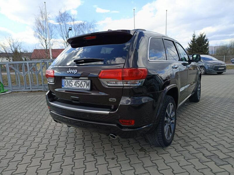 Jeep Grand Cherokee Overland 3.0 MultiJet 250KM AT8 4x4, Serwis, Faktura VAT23% IV (2010-)
