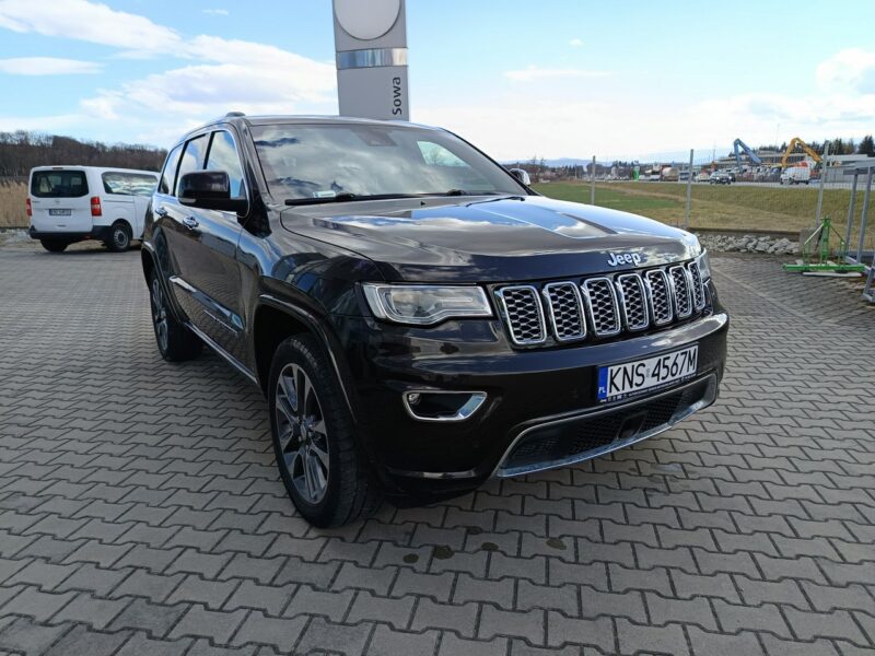 Jeep Grand Cherokee Overland 3.0 MultiJet 250KM AT8 4x4, Serwis, Faktura VAT23% IV (2010-)
