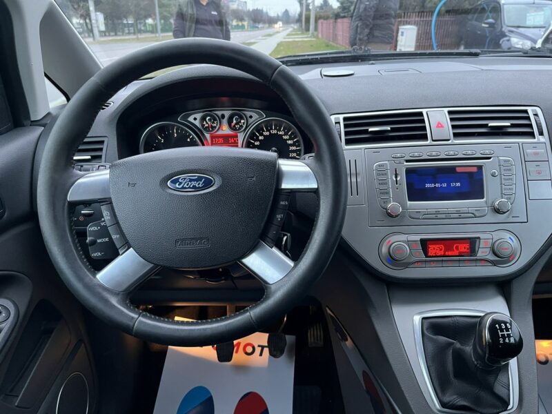 Ford C-Max Ford C-Max Lift 1.6TDCi 2010r Climatronic Nawigacja Alufelgi Hak Serwi I (2003-2010)