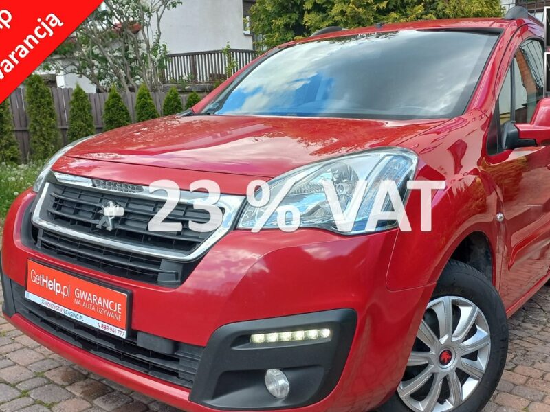 Peugeot Partner Salon PL Ledy F.VAT23% 1.6 BlueHDI TEPEE II (2008-)