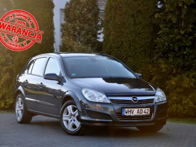 Opel Astra 1.6i(115KM)*Lift*Klimatronik*I Właściciel*Welur*Alu16"ASO Opel H (2004-2014)