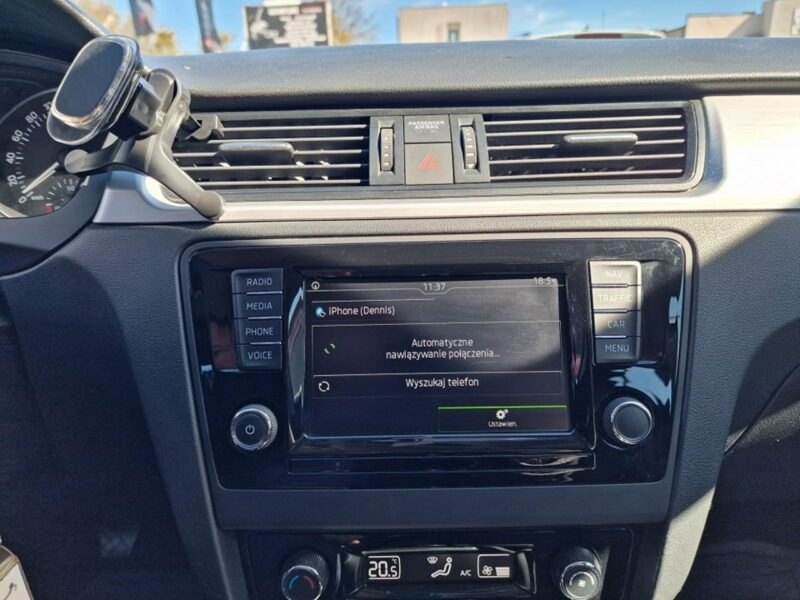 Škoda RAPID 1.4 TDI 90 KM, Navi, Bluetooth, Klimatyzacja, Tempomat, Isofix,