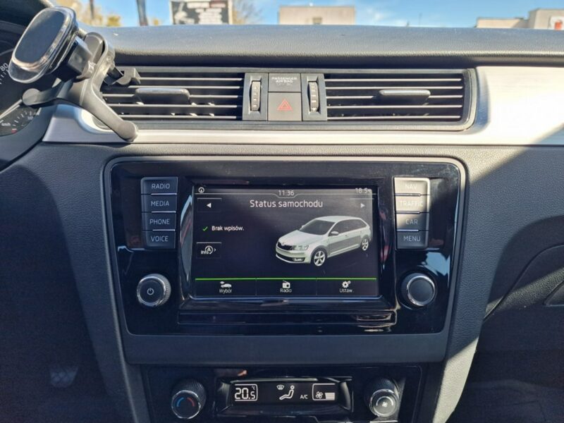 Škoda RAPID 1.4 TDI 90 KM, Navi, Bluetooth, Klimatyzacja, Tempomat, Isofix,