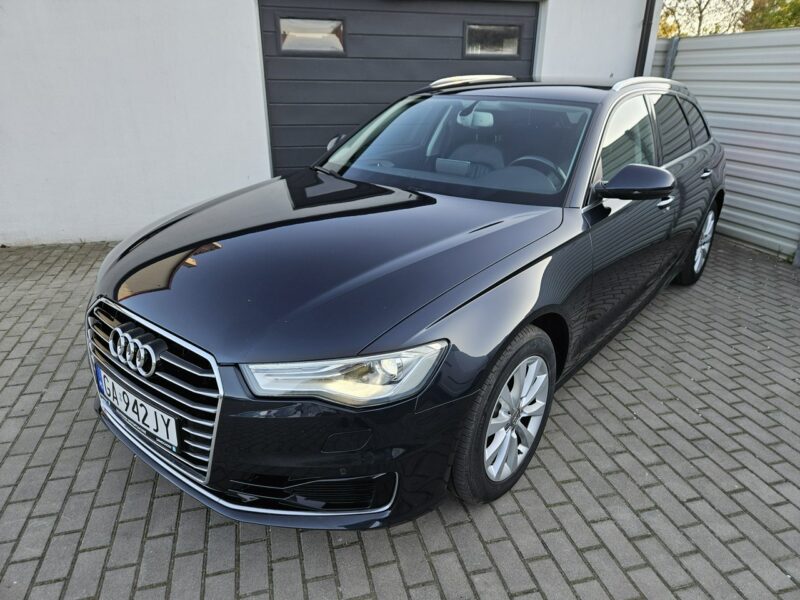 Audi A6 2.0 TDI 190KM automat KOMBI bezwypadek BDB WYPOSAŻENIE zadbany C7 (2011-)