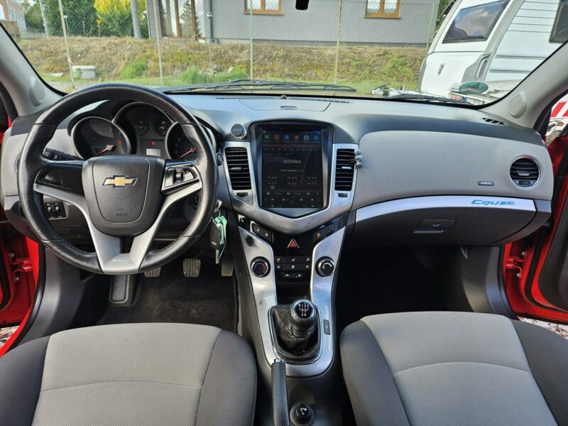 Chevrolet Cruze Opłacony Zdrowy Zadbany Klima Alu Navi Android 1 WŁ Po Serwisie