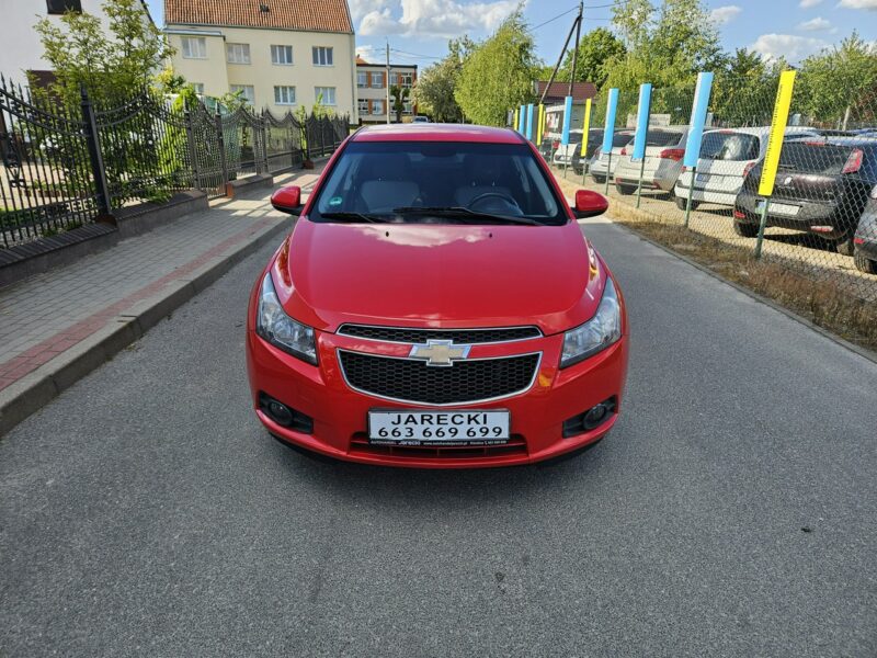 Chevrolet Cruze Opłacony Zdrowy Zadbany Klima Alu Navi Android 1 WŁ Po Serwisie