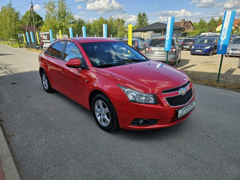Chevrolet Cruze Opłacony Zdrowy Zadbany Klima Alu Navi Android 1 WŁ Po Serwisie
