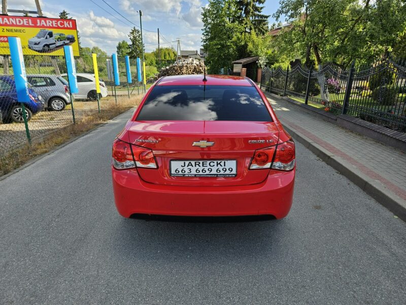 Chevrolet Cruze Opłacony Zdrowy Zadbany Klima Alu Navi Android 1 WŁ Po Serwisie