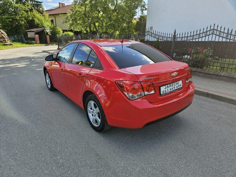 Chevrolet Cruze Opłacony Zdrowy Zadbany Klima Alu Navi Android 1 WŁ Po Serwisie