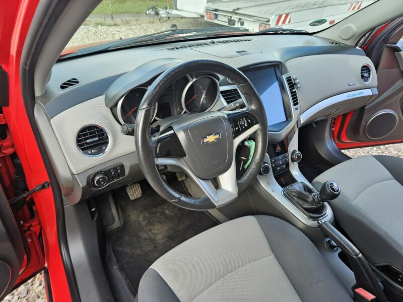 Chevrolet Cruze Opłacony Zdrowy Zadbany Klima Alu Navi Android 1 WŁ Po Serwisie