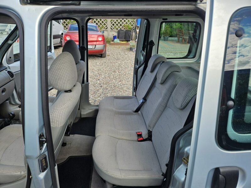 Renault Kangoo Opłacony Zdrowy Zadbany Serwisowany z Klimą i Alusami 1Wł Po Serwisie I (1997-2007)