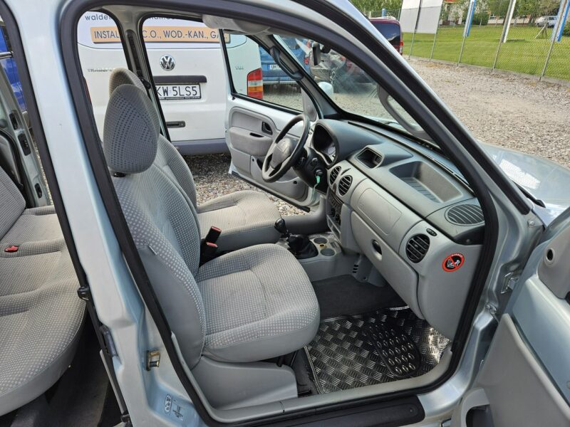 Renault Kangoo Opłacony Zdrowy Zadbany Serwisowany z Klimą i Alusami 1Wł Po Serwisie I (1997-2007)