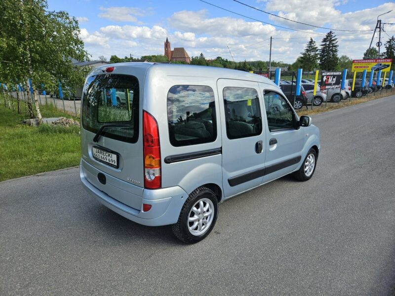 Renault Kangoo Opłacony Zdrowy Zadbany Serwisowany z Klimą i Alusami 1Wł Po Serwisie I (1997-2007)