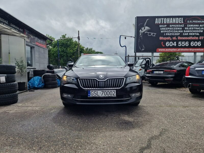 Škoda Superb 2.0 TDI 190 KM, Klimatyzacja, Alufelgi, Grzane Fotele, Bluetooth, NAVI III (2015-2023)