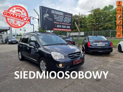 Kia Carens 2.0 Benzyna 144 KM, Skóra, Klima, Grzane Fotele, Alufelgi, Nawigacja III (2006-2012)
