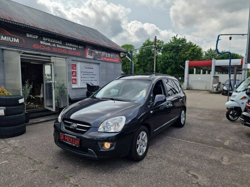 Kia Carens 2.0 Benzyna 144 KM, Skóra, Klima, Grzane Fotele, Alufelgi, Nawigacja III (2006-2012)