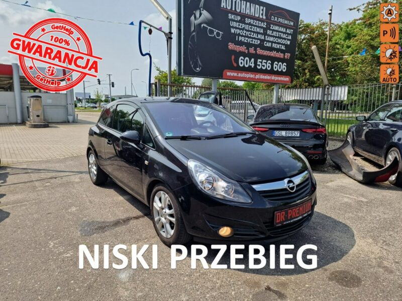 Opel Corsa 1.2 Benzyna 80 KM, Automat, Klimatyzacja, Alufelgi, Komputer, Tempomat D (2006-2014)