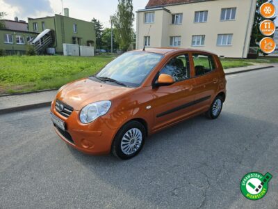 Kia Picanto Opłacona Zdrowa Zadbana Serwisowana z Klimatyzacją LIFT 1 Wł Po Serwis I (2004-2010)