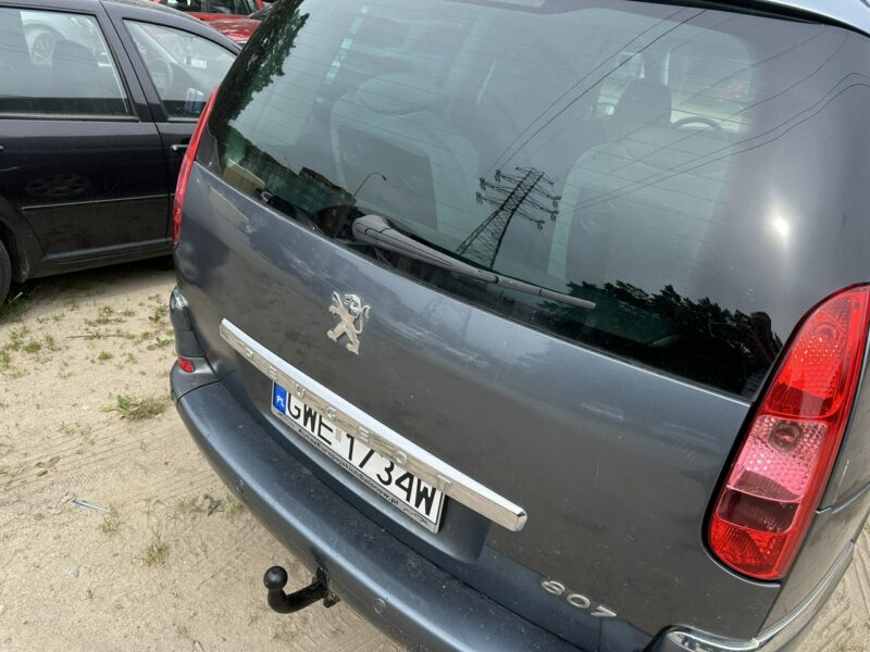 Peugeot 807 Elektrycznie drzwi/Tempomat/7 foteli/Parktronik/Alufelgi/Hak/ESP