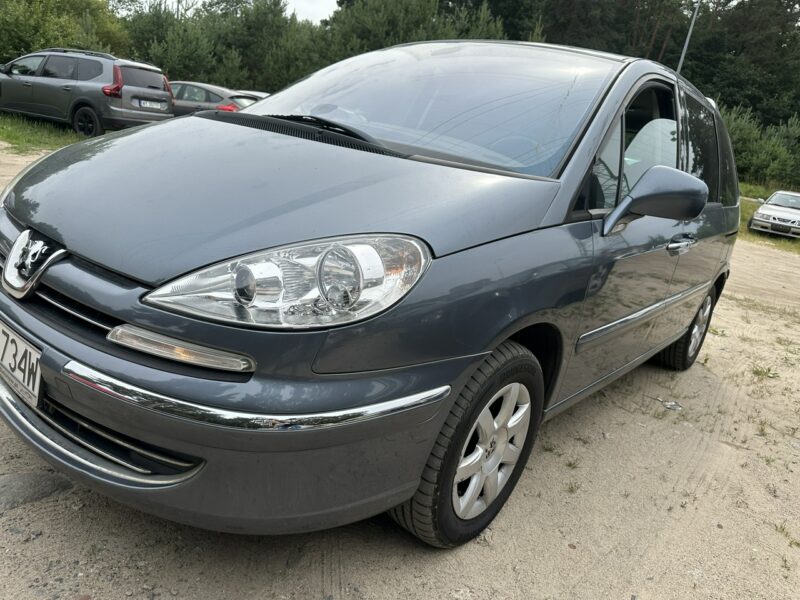 Peugeot 807 Elektrycznie drzwi/Tempomat/7 foteli/Parktronik/Alufelgi/Hak/ESP