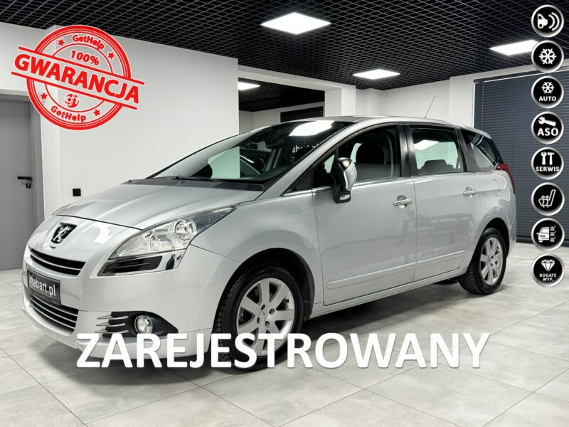 Peugeot 5008 2.0 BlueHDi 150KM * PREMIUM * Klima * Hak * Serwis * Opony NOWE I (2009-2017)
