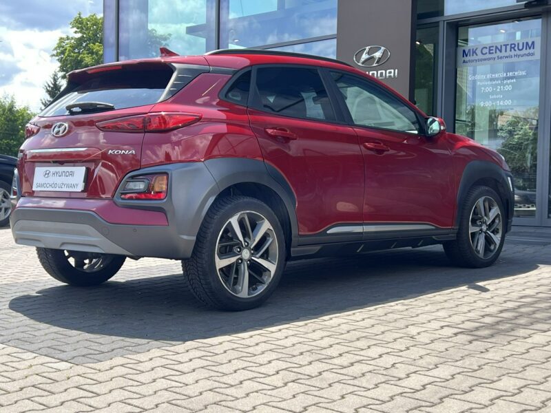 Hyundai Kona 1.6T-GDI 177KM PREMIUM 7DCT Salon Polska Android Auto Head-up FV23% I (2017-2023)