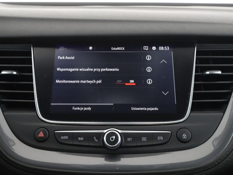 Opel Grandland X automat navi klima auto kamera i czujniki parkowania grzane fotele
