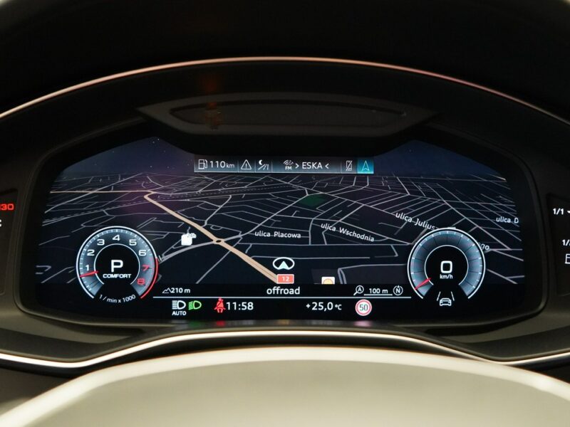 Audi A7 Audi A7 340 KM Quattro B&O Adavnced ACC Tylna oś skrętna noktowizor 4G9 (2018-)