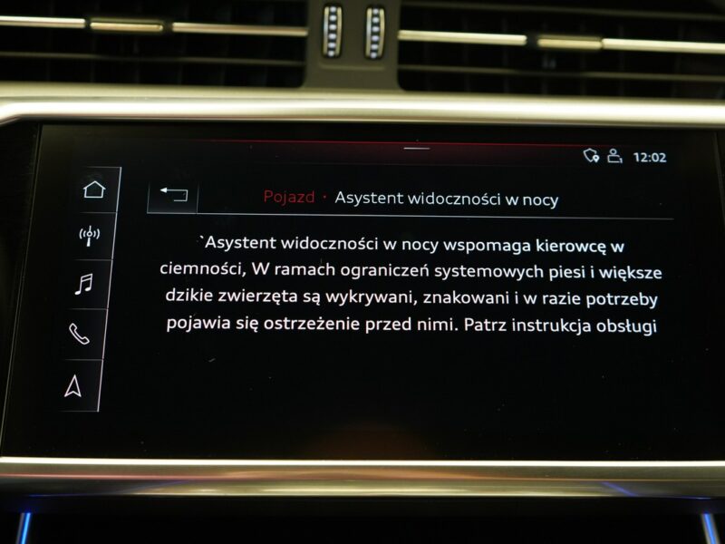 Audi A7 Audi A7 340 KM Quattro B&O Adavnced ACC Tylna oś skrętna noktowizor 4G9 (2018-)