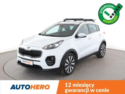 Kia Sportage LED navi klima auto kamera i czujniki parkowania IV (2016-2021)