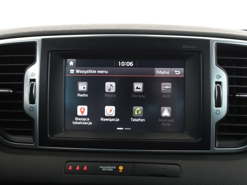Kia Sportage LED navi klima auto kamera i czujniki parkowania IV (2016-2021)