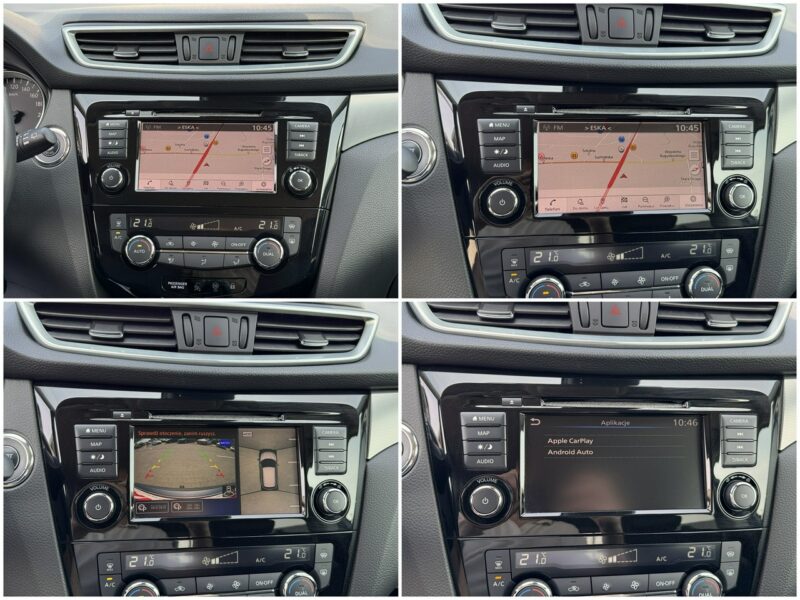 Nissan Qashqai *Film*TEKNA*Automat*Vision360*Niski Przebieg*Roczna Gwarancja* II (2013-2021)
