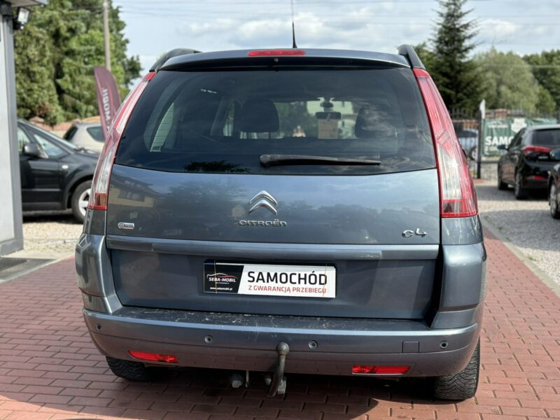Citroen C4 Grand Picasso Exclusive,Gwarancja, 7-mio osobowy, 1.6 HDI, LIFT, Automat I (2006-2013)