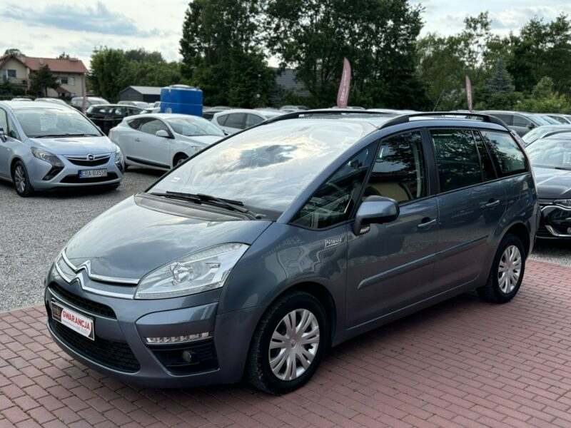 Citroen C4 Grand Picasso Exclusive,Gwarancja, 7-mio osobowy, 1.6 HDI, LIFT, Automat I (2006-2013)