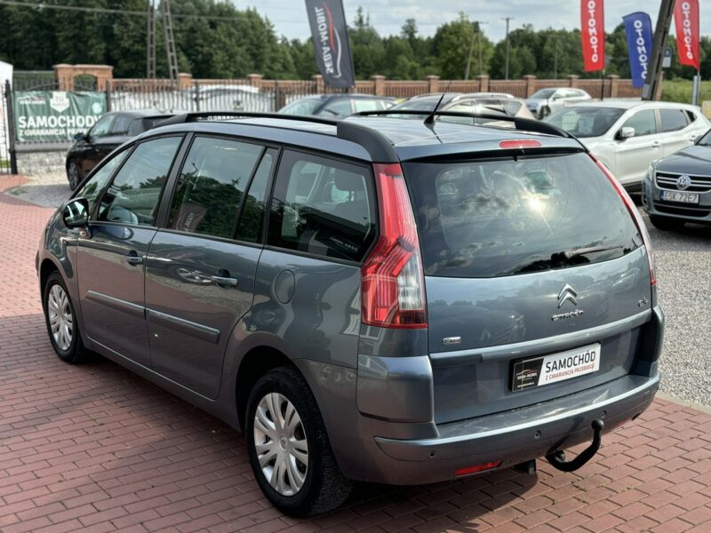 Citroen C4 Grand Picasso Exclusive,Gwarancja, 7-mio osobowy, 1.6 HDI, LIFT, Automat I (2006-2013)