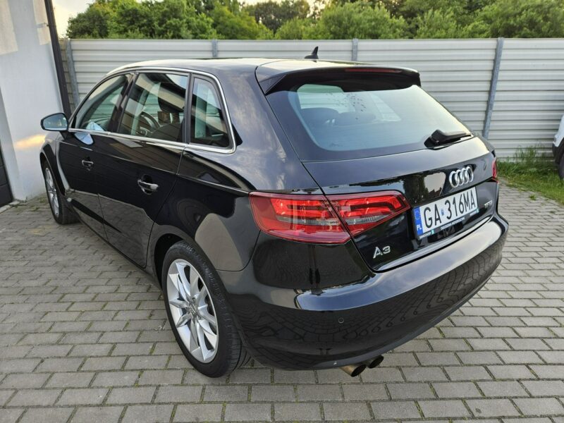 Audi A3 1.4 TFSI 122KM benzyna BEZWYPADEK zadbany SERWISOWANY BDB stan 8V (2012-)