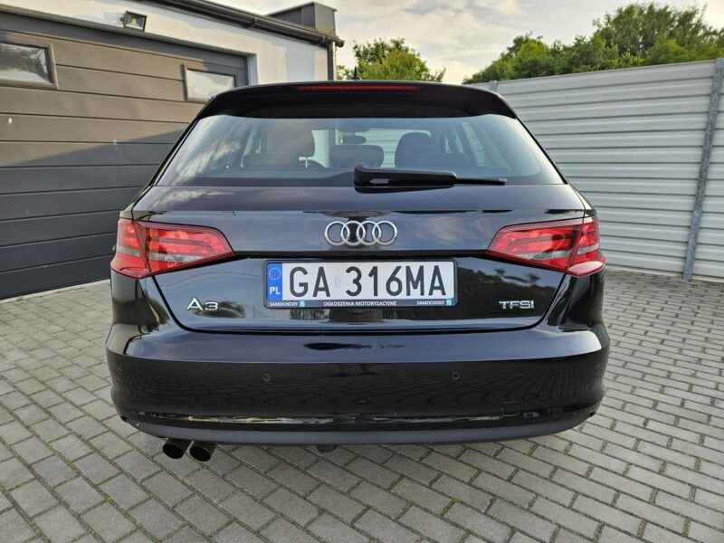 Audi A3 1.4 TFSI 122KM benzyna BEZWYPADEK zadbany SERWISOWANY BDB stan 8V (2012-)