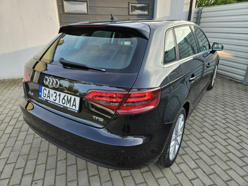 Audi A3 1.4 TFSI 122KM benzyna BEZWYPADEK zadbany SERWISOWANY BDB stan 8V (2012-)