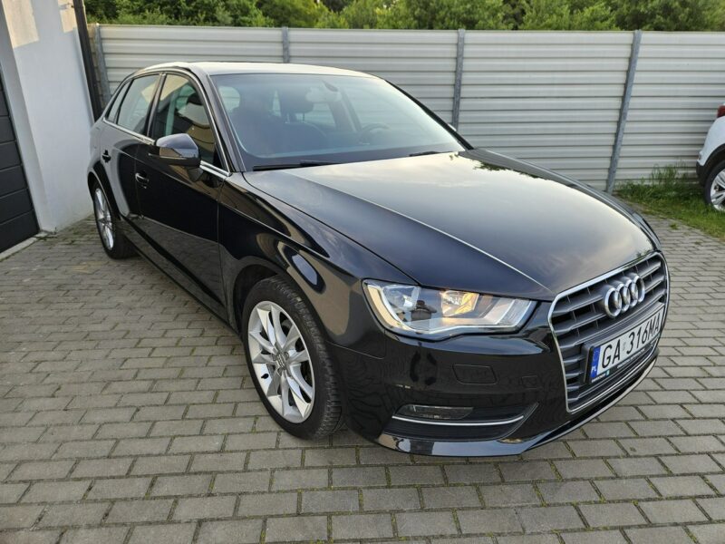 Audi A3 1.4 TFSI 122KM benzyna BEZWYPADEK zadbany SERWISOWANY BDB stan 8V (2012-)