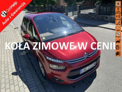 Citroen C4 Picasso Wirtualne zegary, automat, czujniki, kamera, hak, elektryczna klapa II (2013-)
