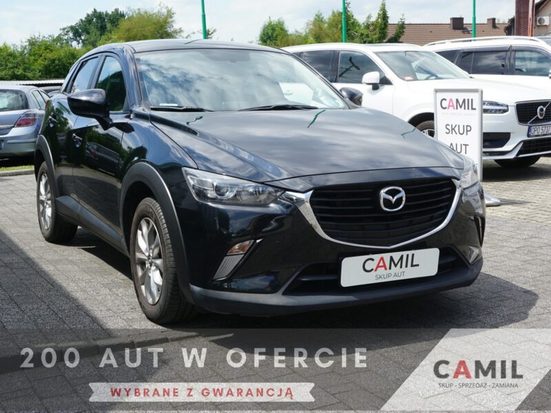 Mazda CX-3 zarejestrowany, ubezpieczony, crrosover klasy miejskiej