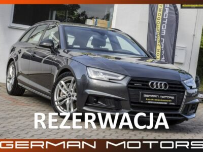 Audi A4 S-LINE / Matrixy / Quattro / Virtual / Masaże / Gwarancja / FV23% B9 (2015-)