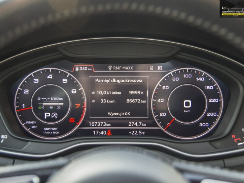 Audi A4 S-LINE / Matrixy / Quattro / Virtual / Masaże / Gwarancja / FV23% B9 (2015-)