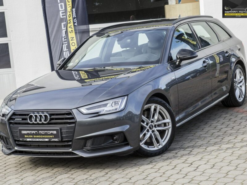 Audi A4 S-LINE / Matrixy / Quattro / Virtual / Masaże / Gwarancja / FV23% B9 (2015-)