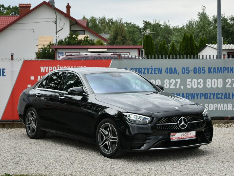 Mercedes E 220 E 220d 4Matic 200KM 2022r. SALON pakiet AMG Burmester Fv23 Rezerwacja W213 (2016-)