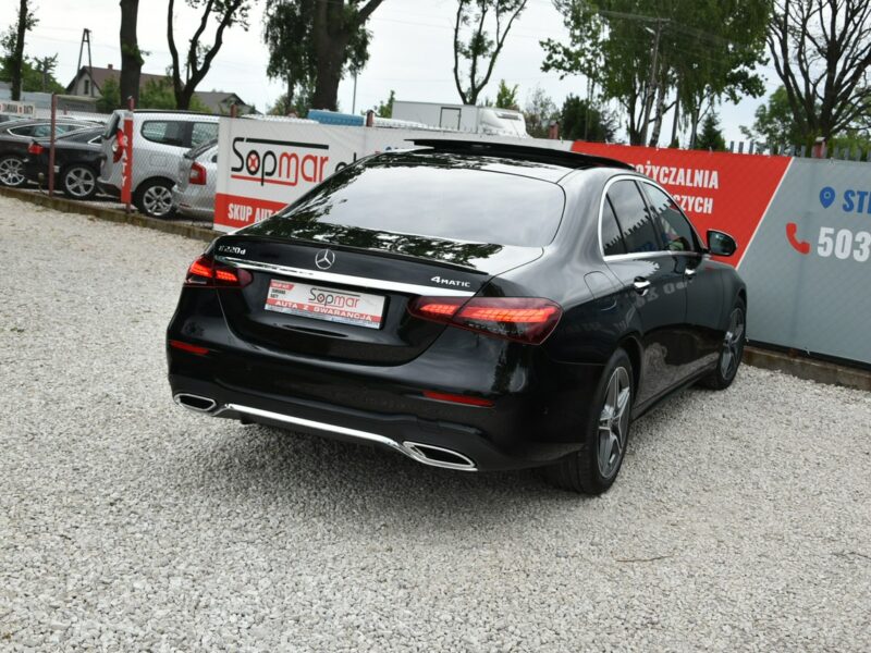 Mercedes E 220 E 220d 4Matic 200KM 2022r. SALON pakiet AMG Burmester Fv23 Rezerwacja W213 (2016-)
