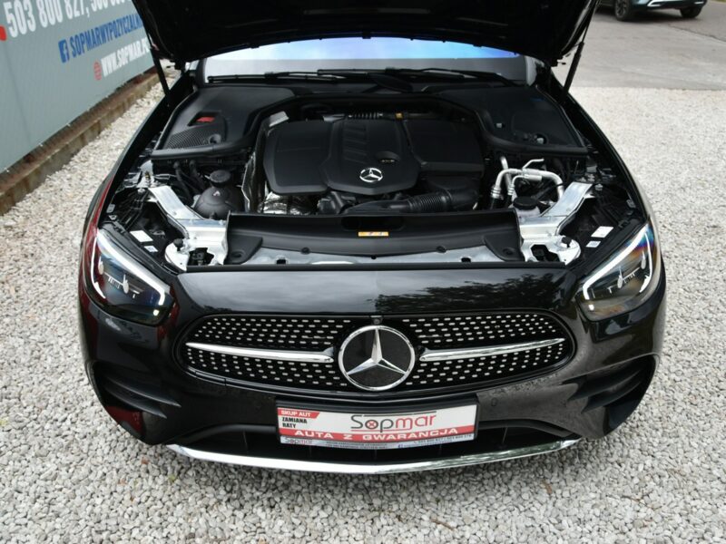 Mercedes E 220 E 220d 4Matic 200KM 2022r. SALON pakiet AMG Burmester Fv23 Rezerwacja W213 (2016-)